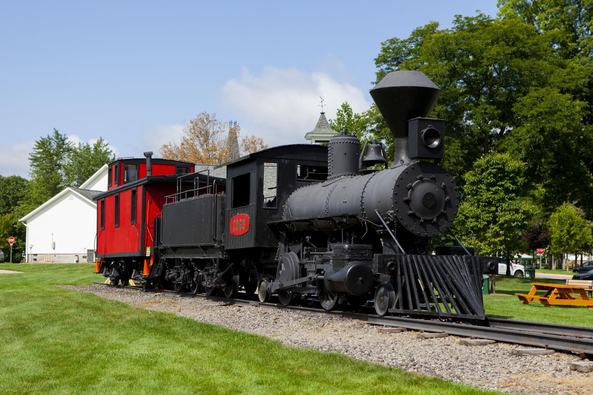 Shelby Township Historic Train Display