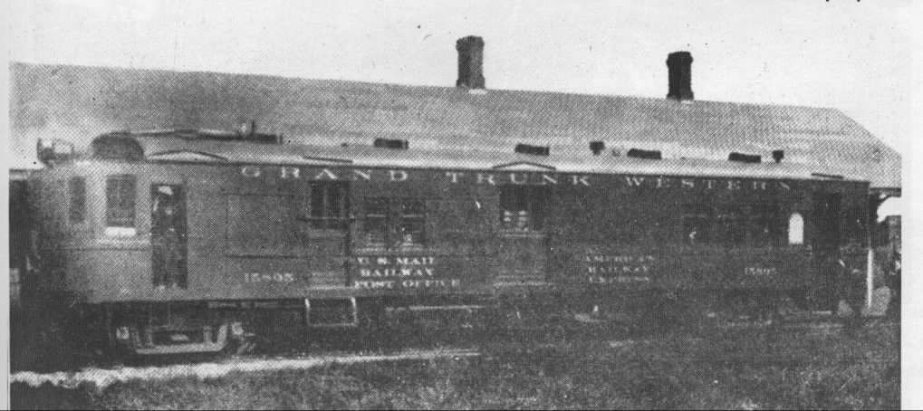 Motor train at depot-1925