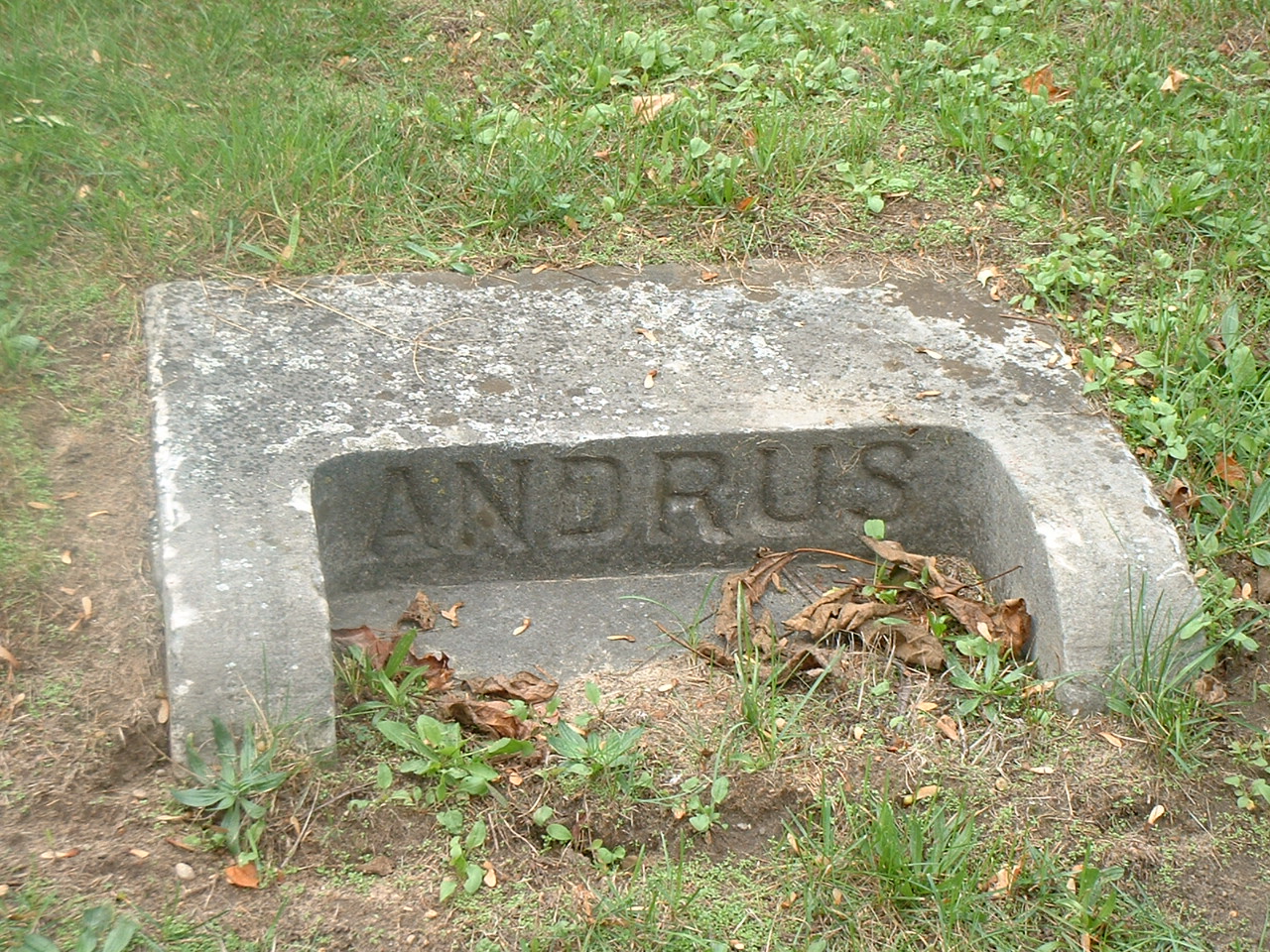 Carriage stone near Andrus site