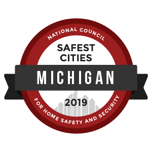 2019 Safest Cities  in Michigan