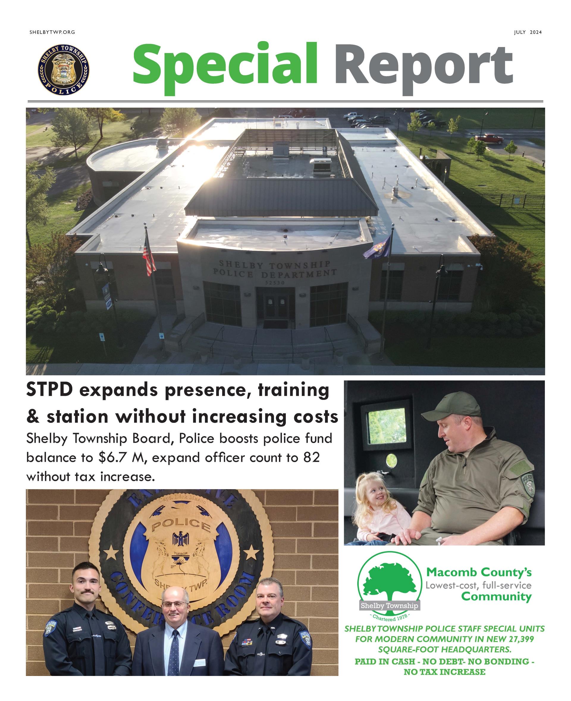 2024-ShelbyTwpPD-SpecialReportcover