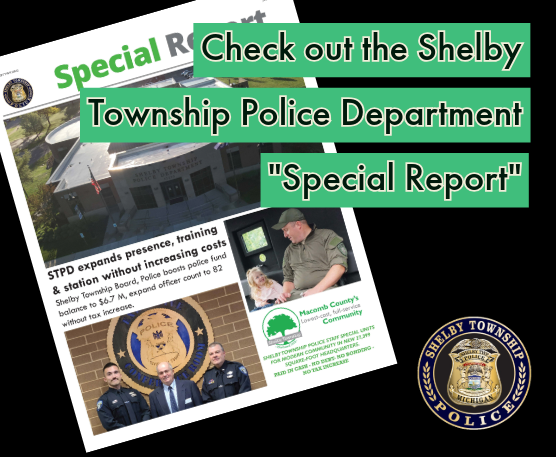 Shelby Township Police Department Special Report 